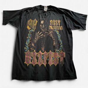 Ozzy Osbourne Ozzfest 1998 Rock Tour Rare Vintage Band T-Shirt Size XL